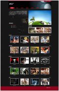 编号：019电影梦工厂 8页面 有flash 有留言表单 css布局 40元