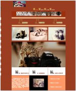 编号：067猫 6页面 有鼠标经过图片切换特效 css加表格布局