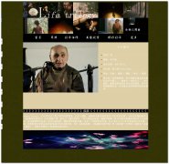 编号：084生命三部曲 6页面 有鼠标特效 css加表格布局