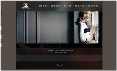 编号：091香奈儿 6页面 有flash 有鼠标特效 css加表格布局