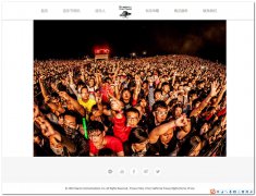 编号：126草莓音乐节 12页面css布局 有音乐 有flash 有动图 有留言表单 有404页面