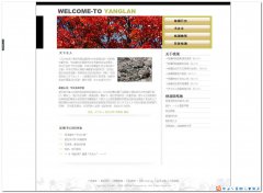 编号：157个人网站 1页面css布局