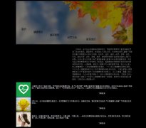 编号：855 心理健康 5页 视频 CSS布局 30元