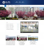 编号：967 学校网站 7页 图片切换 下拉菜单 有视频 css布局 50元